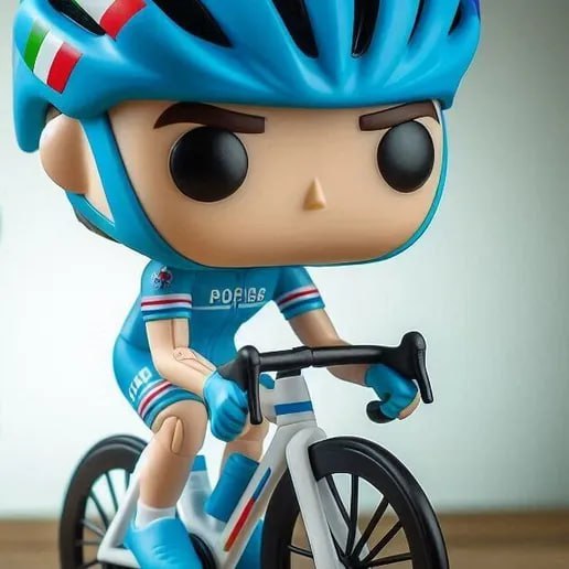 funko style cyclist STL 3D PRINTING
